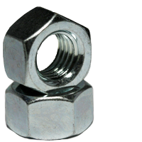 5/8"-11 Finished Hex Nuts Zinc Plated Steel Grade 2 Qty 10 