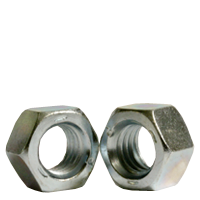 1/4"-20 Grade 5 Finished Hex Nuts Zinc Plated 