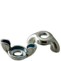 Pack of 12 5/8-11 Zinc Plated Cold Forged Wing Nuts 