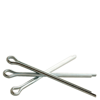 COTTER PIN, EXTENDED PRONG SQUARE CUT, ZINC CR+3 (INCH)