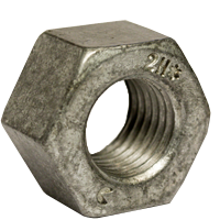 2H HEAVY HEX NUT, A194/SA 194, HDG (INCH)