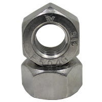 STAINLESS 316 HEAVY HEX NUT (INCH)