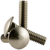 5/16-18 X 3 Carriage Bolts Stainless Steel 18-8 Round Head Qty 25 