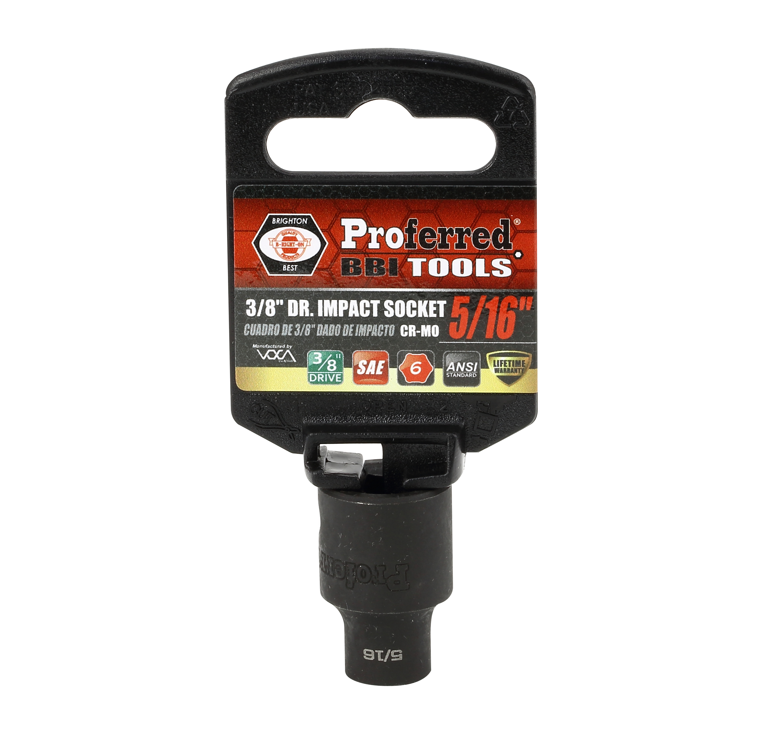 IMPACT 3/8" SAE SOCKETS