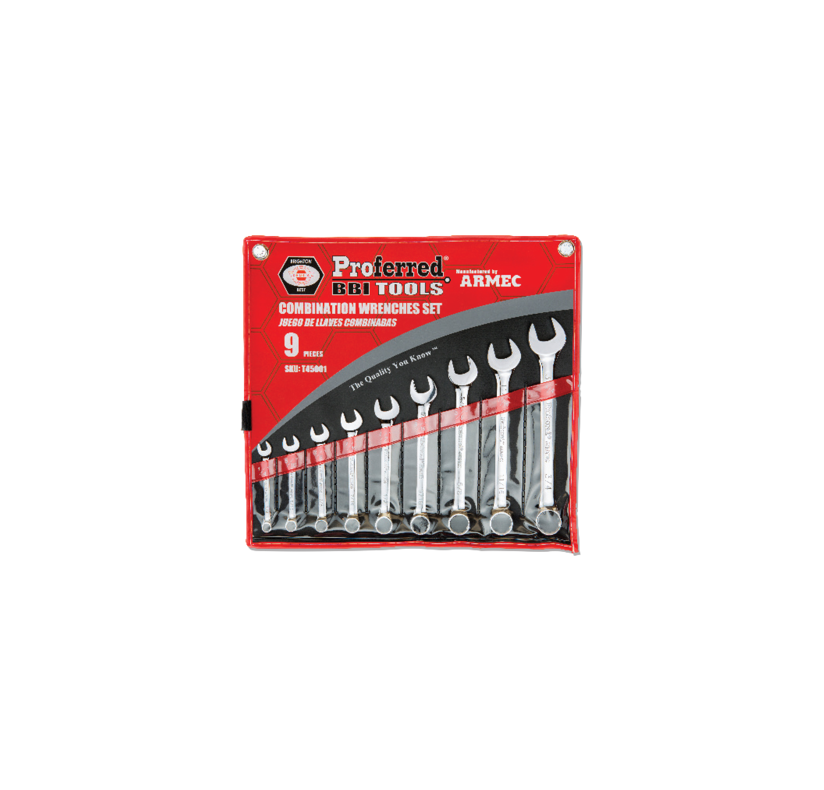 12 POINTS SET COMBO WRENCH SET